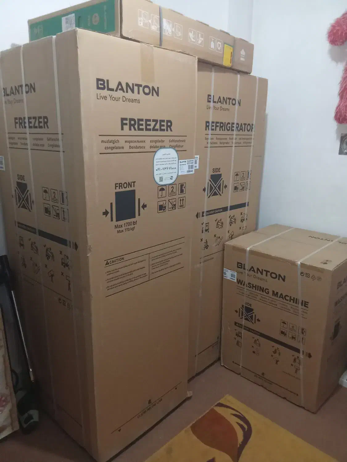 فروش لوازم خانگی نو آکبند داخل کارتن|سایر لوازم برقی|خوی, |دیوار