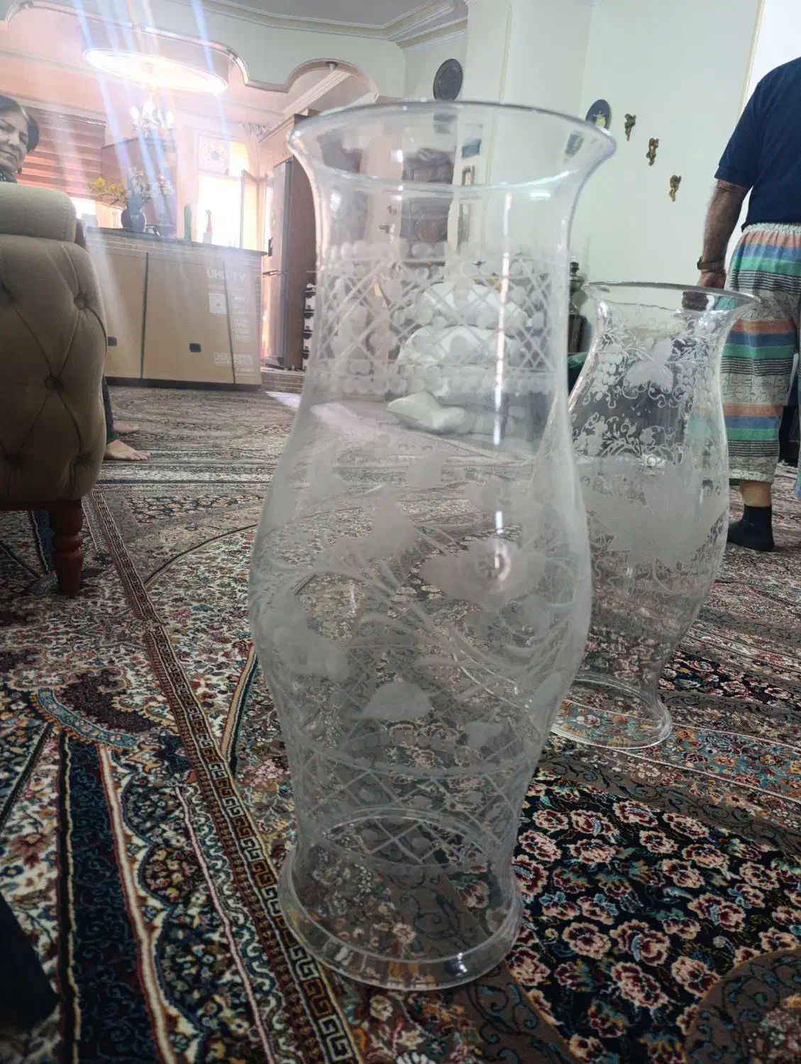 حباب کریستال|لوستر و چراغ آویز|رباط‌کریم, رباط‌کریم|دیوار