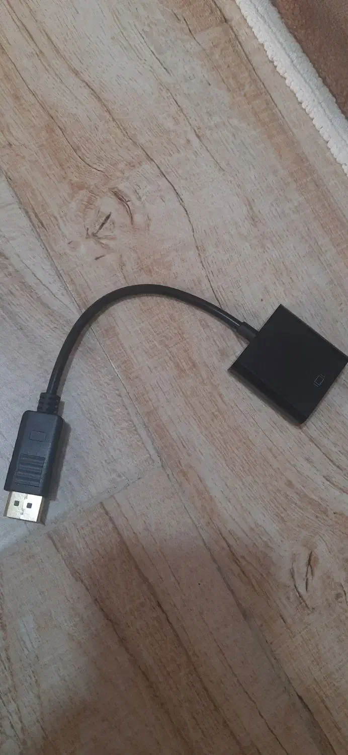 کابل تبدیل display به vga|قطعات و لوازم جانبی رایانه|مشکیندشت, |دیوار