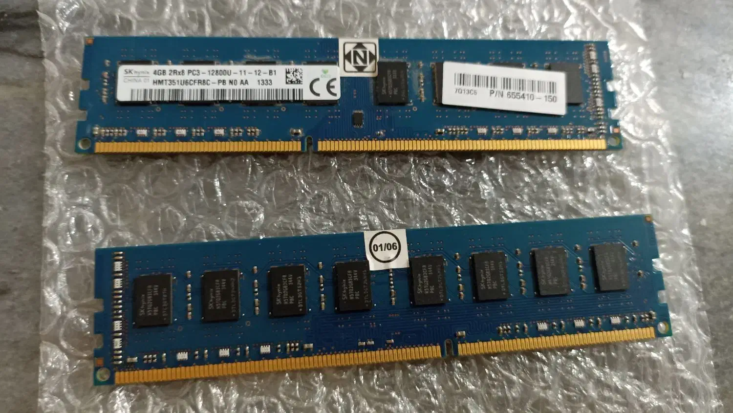 یک جفت رم 4gb مدل sk|قطعات و لوازم جانبی رایانه|سنندج, |دیوار