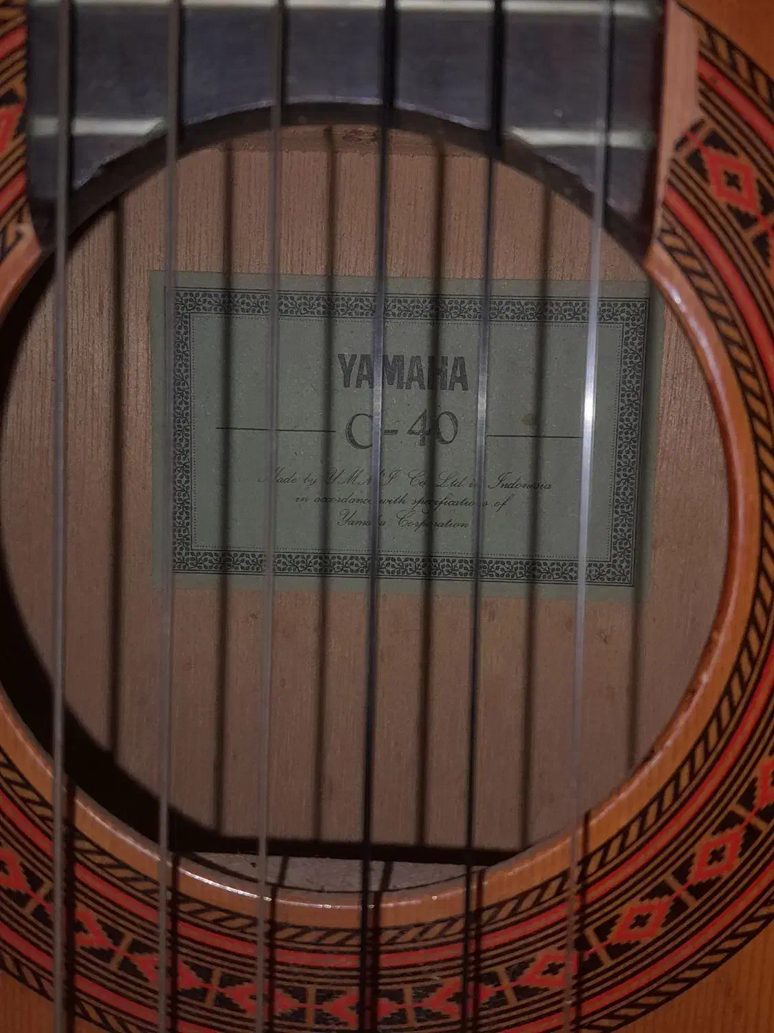 یاماها c40 اندونزی|گیتار، بیس، امپلیفایر|تالش, هشتپر|دیوار