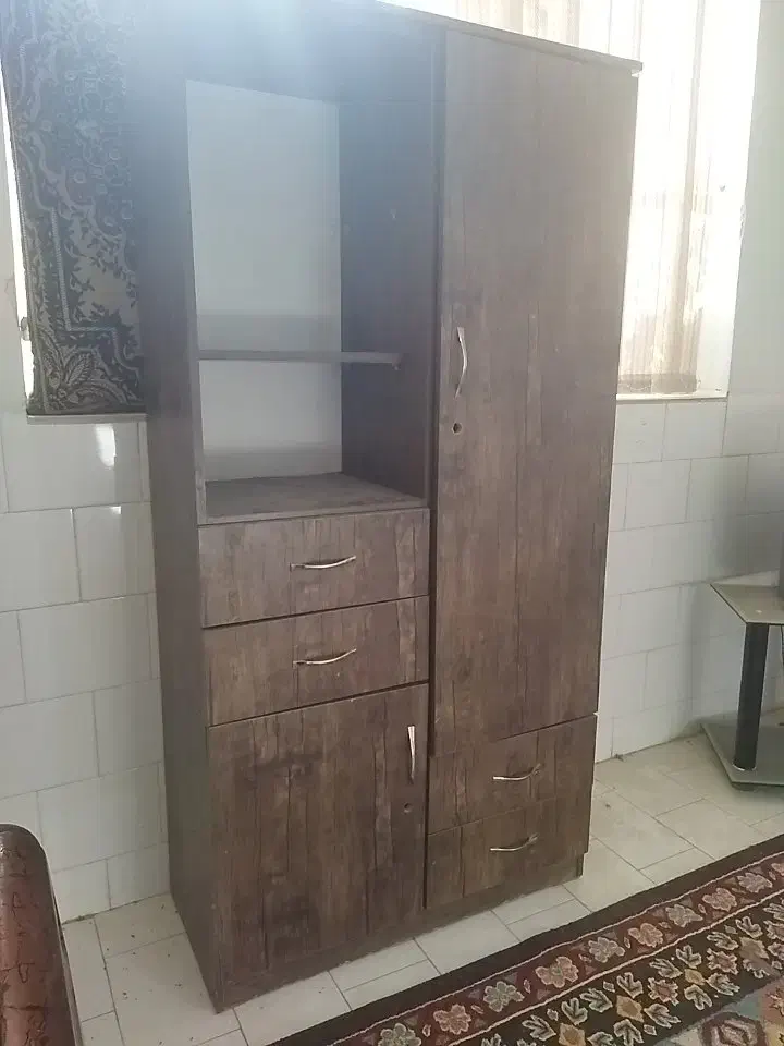 کمد نوجوان با ریل سه کشو|جاکفشی، کمد، دراور|شیراز, تل حسینآباد|دیوار