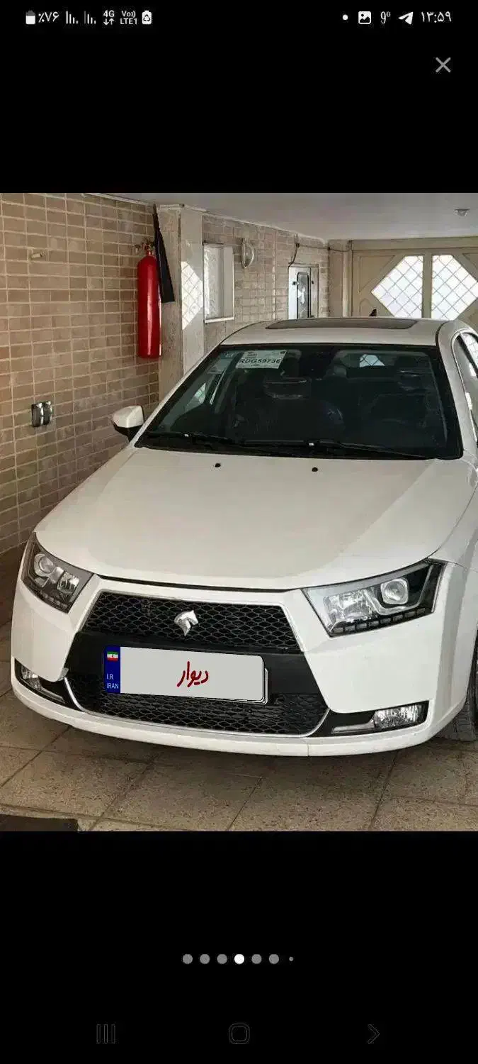 دنا پلاس توربو اتومات غیر آپشنال در حد صفر خشک|خودرو سواری و وانت|تبریز, |دیوار