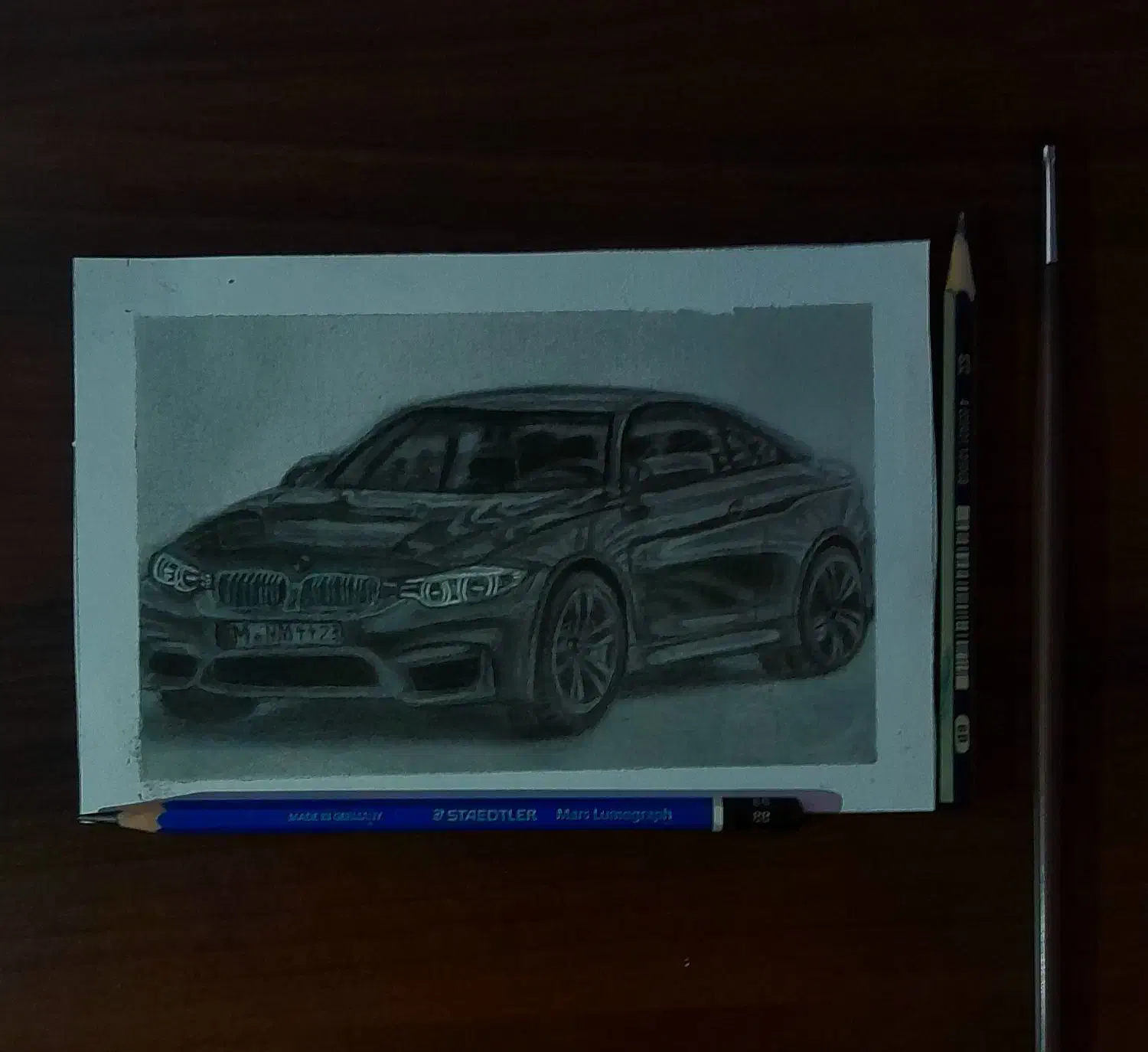 طراحی سیاهقلم|تابلو، نقاشی، عکس|ماهدشت, |دیوار