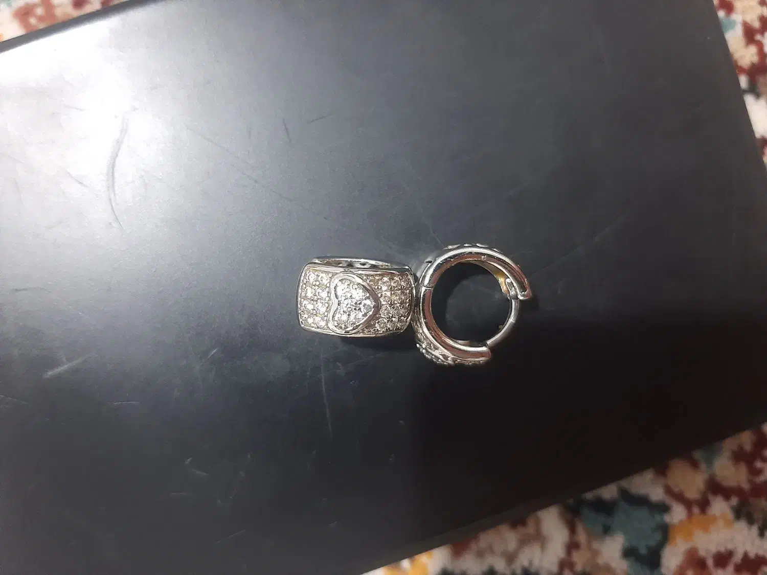 گوشواره استیل مدل قلب|بدلیجات|کرج, نوروزآباد|دیوار