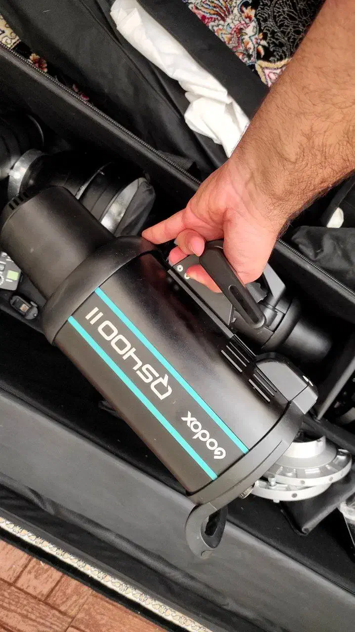 کیت۳تایی فلاش عکاسی qs400ii|دوربین عکاسی و فیلمبرداری|قدس, شهرقدس|دیوار