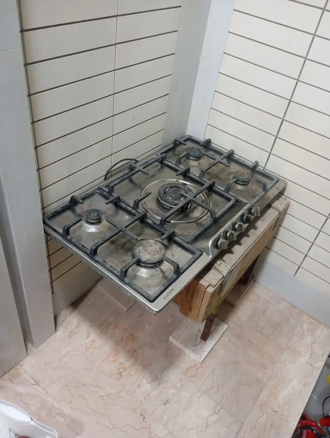 گاز رو میزی تمام استیل اساتیس سالم|اجاق گاز و لوازم برقی پخت‌وپز|طبس, |دیوار