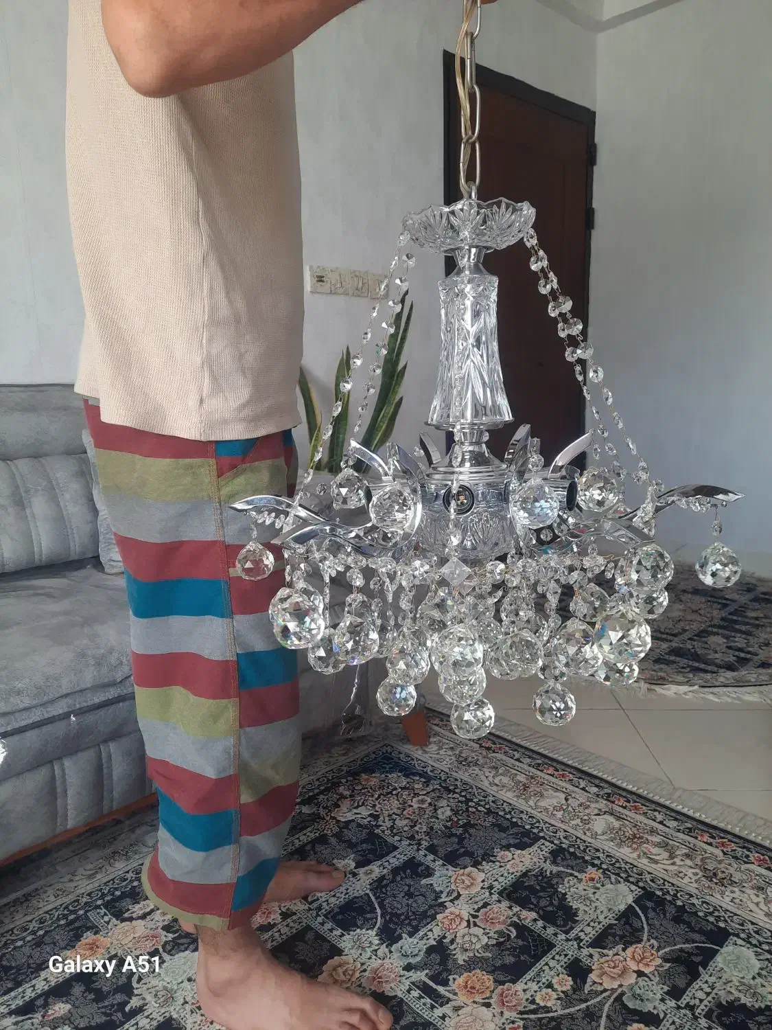 لوستر ۶شعله|لوستر و چراغ آویز|پرند, فاز ۶|دیوار