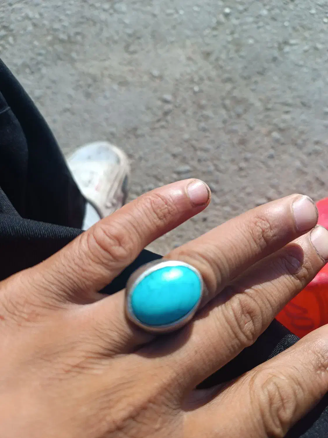 انگشترنقره فیروزه|جواهرات|صباشهر, |دیوار