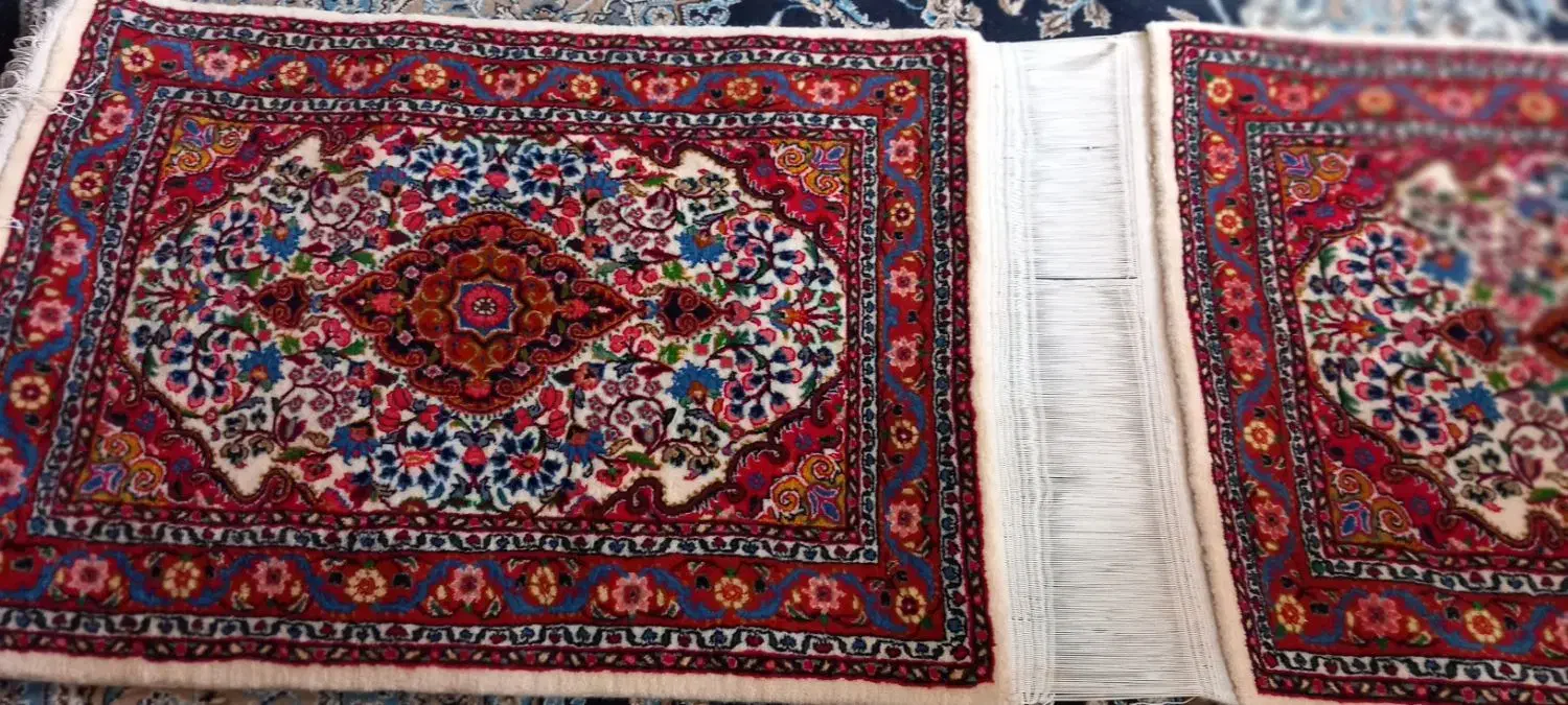 قالی دست بافت پشتی|فرش|ملایر, |دیوار