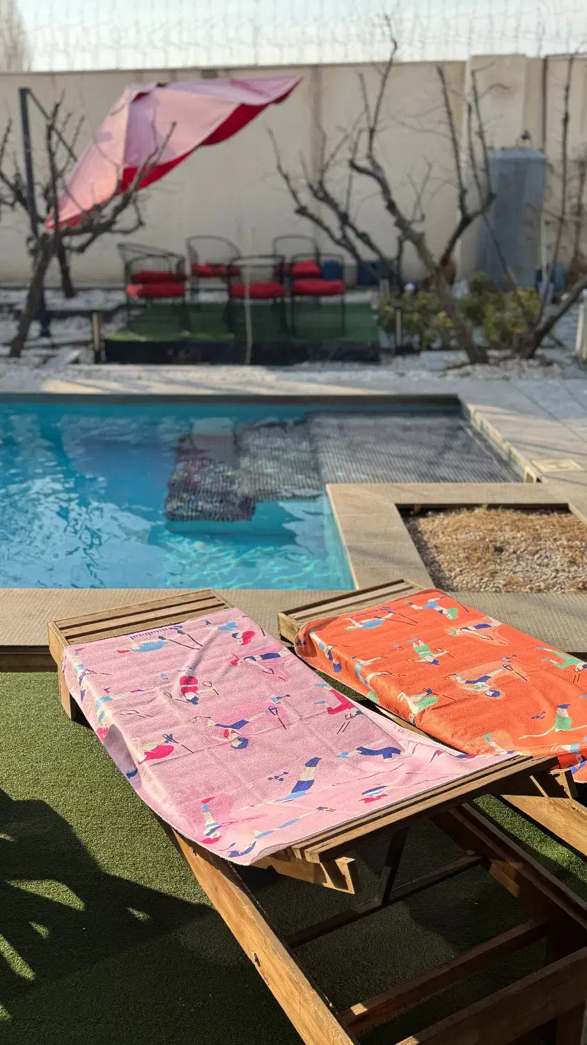 انواع حوله استخری و باشگاهی و پانچو عمده و تک|لوازم حمام|باقرشهر, |دیوار