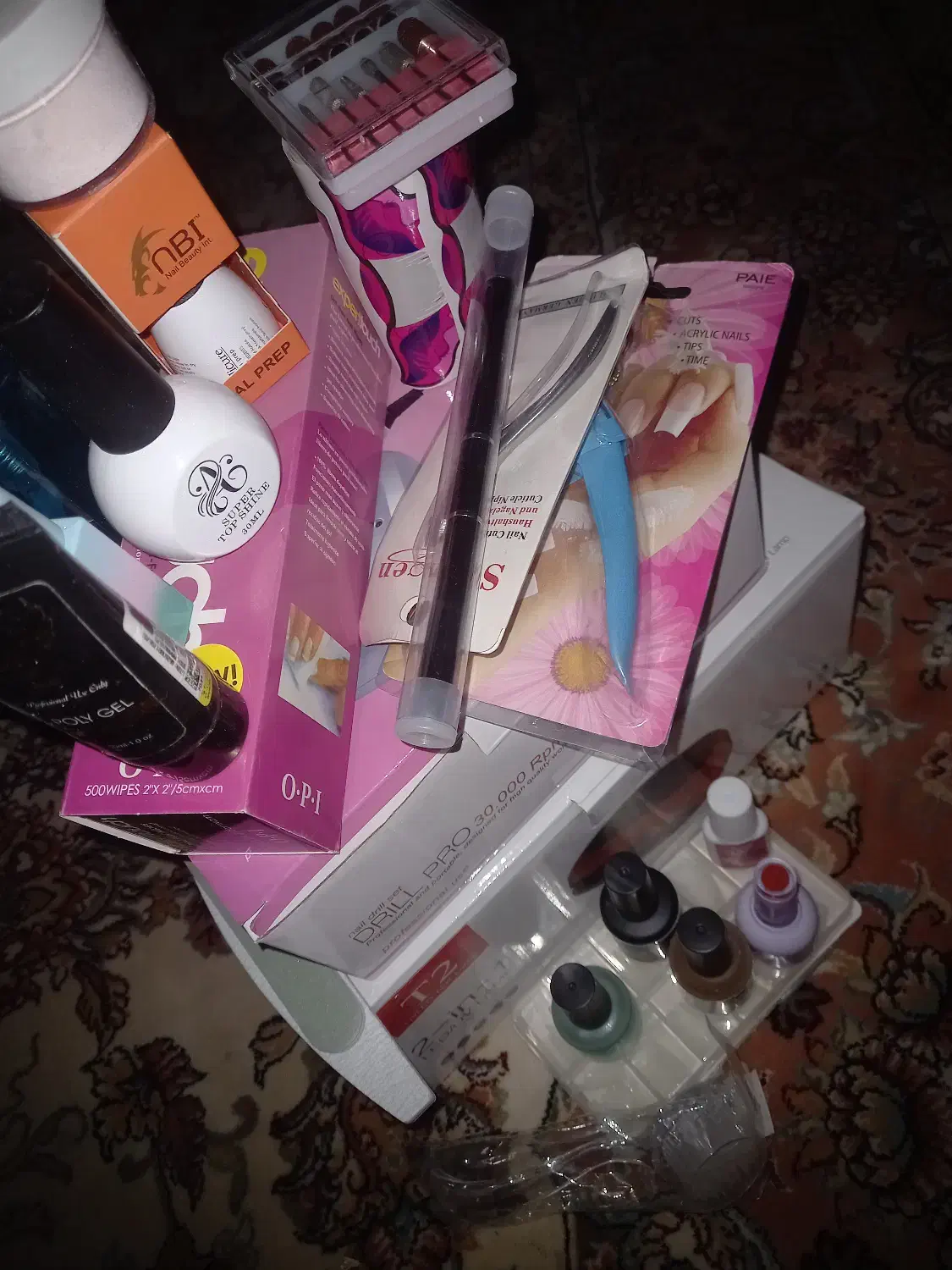 وسایل کاشت ناخن|آرایشی، بهداشتی، درمانی|پاکدشت, پاکدشت (مامازند)|دیوار