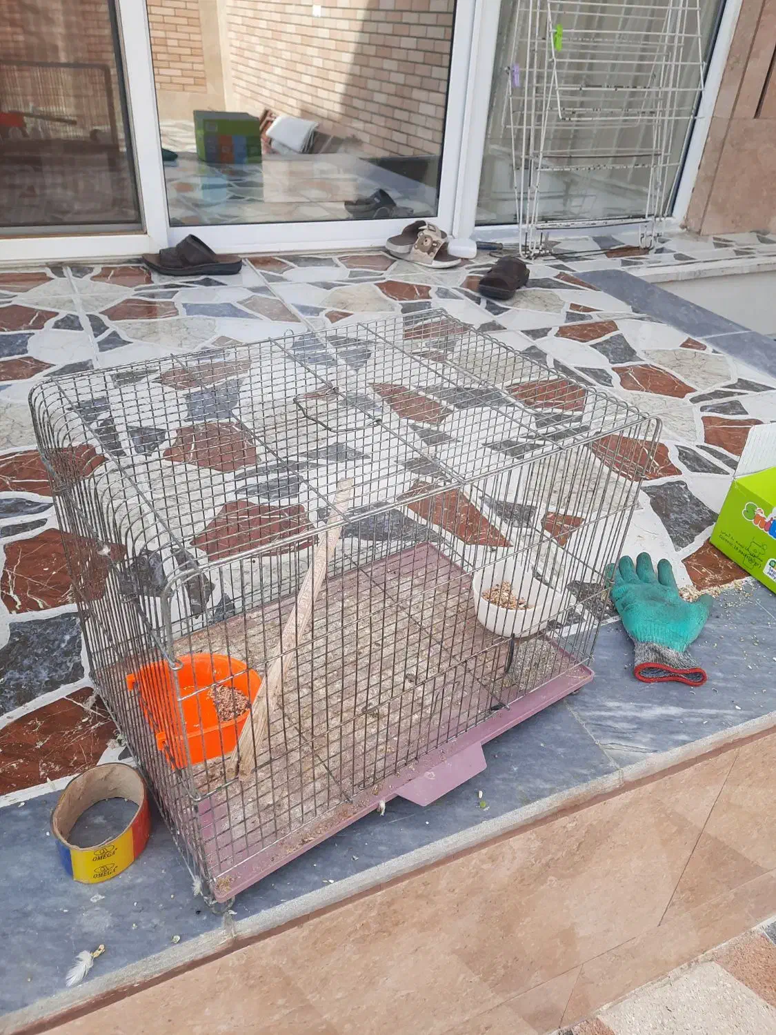 قفس|لوازم جانبی حیوانات|مبارکه, |دیوار