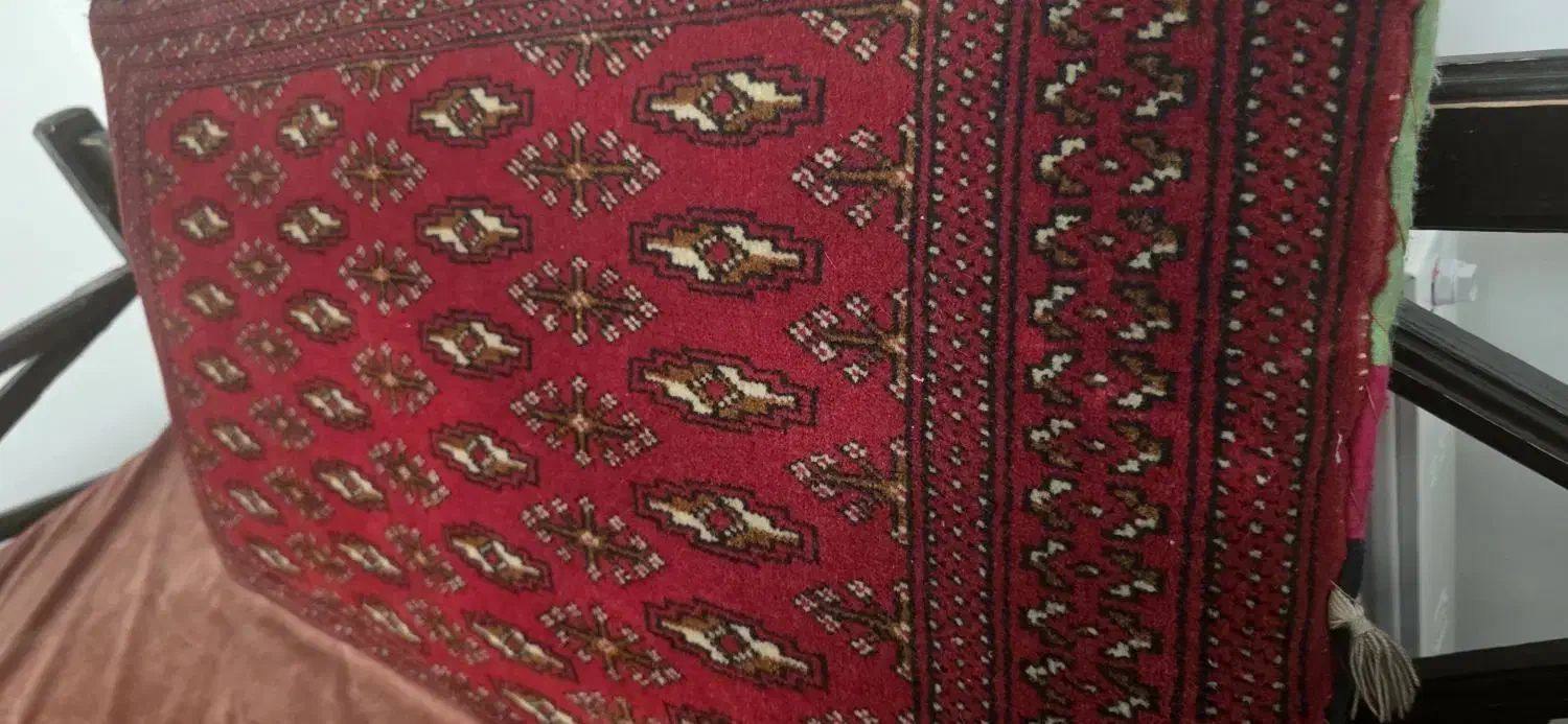 پشتی دستباف ترکمن|پشتی|آستارا, |دیوار