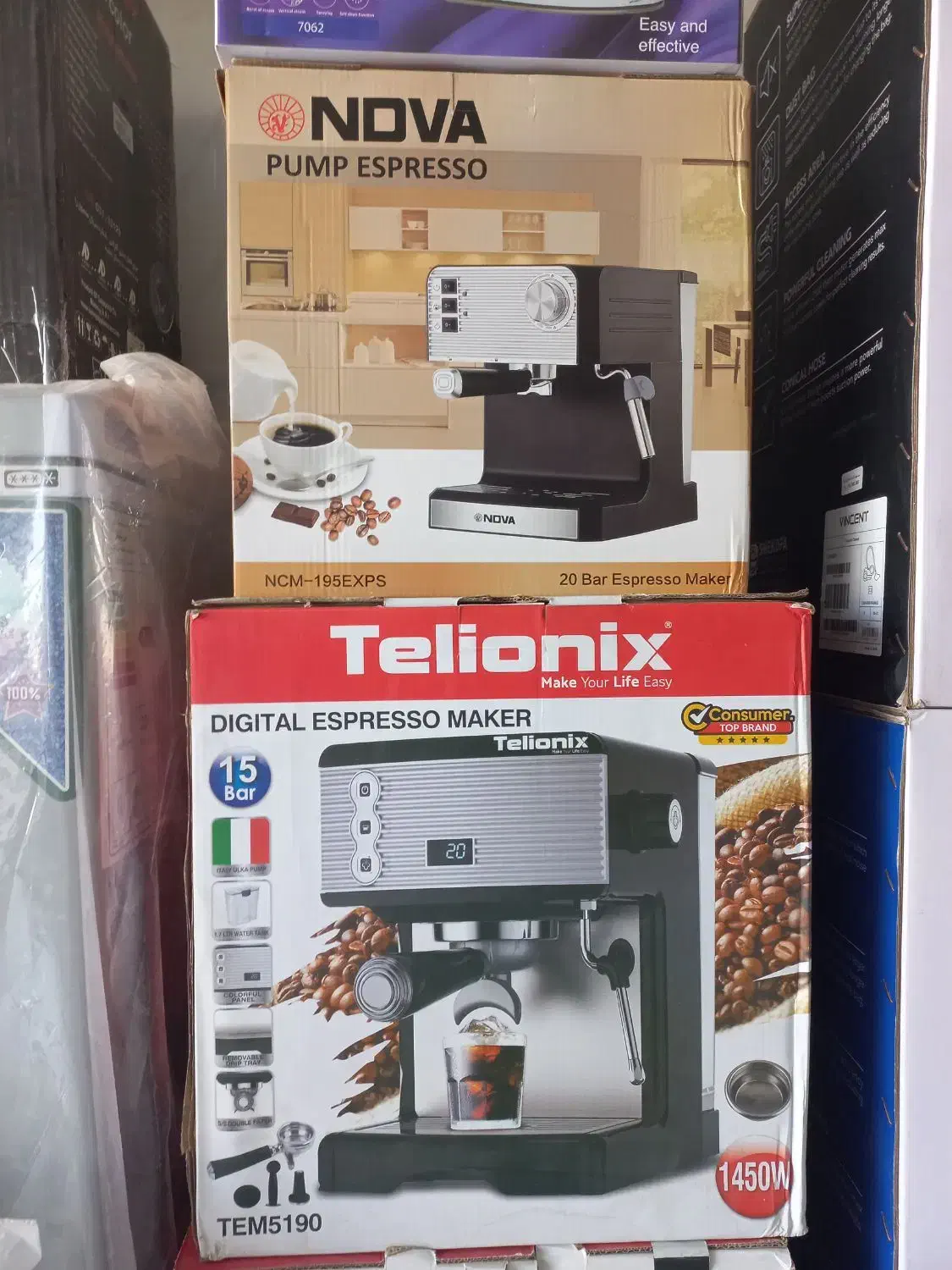 اسپرسوساز نووا|سماور، چایساز، قهوهساز|اهواز, کمپلو جنوبی|دیوار