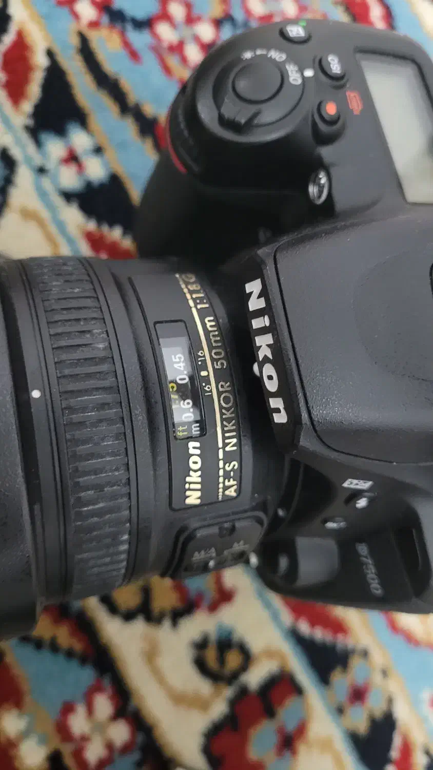 دوربین D7500 . لنز . فلاش تریگر|دوربین عکاسی و فیلمبرداری|ری, دیلمان|دیوار