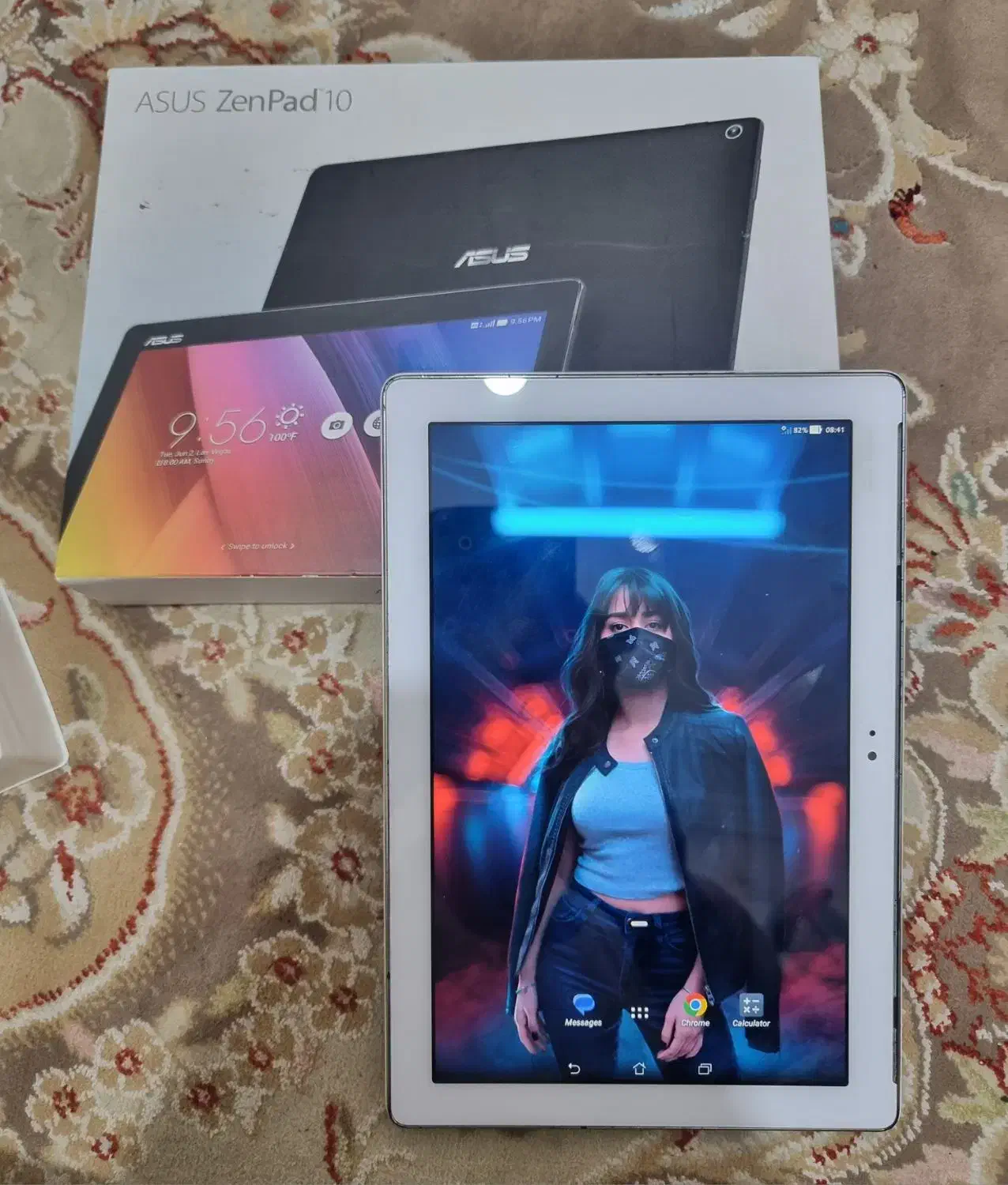 تبلت اندروید فورجی با۳۲گیگ رم و صفحه ده اینچی Asus|تبلت|زاهدان, |دیوار