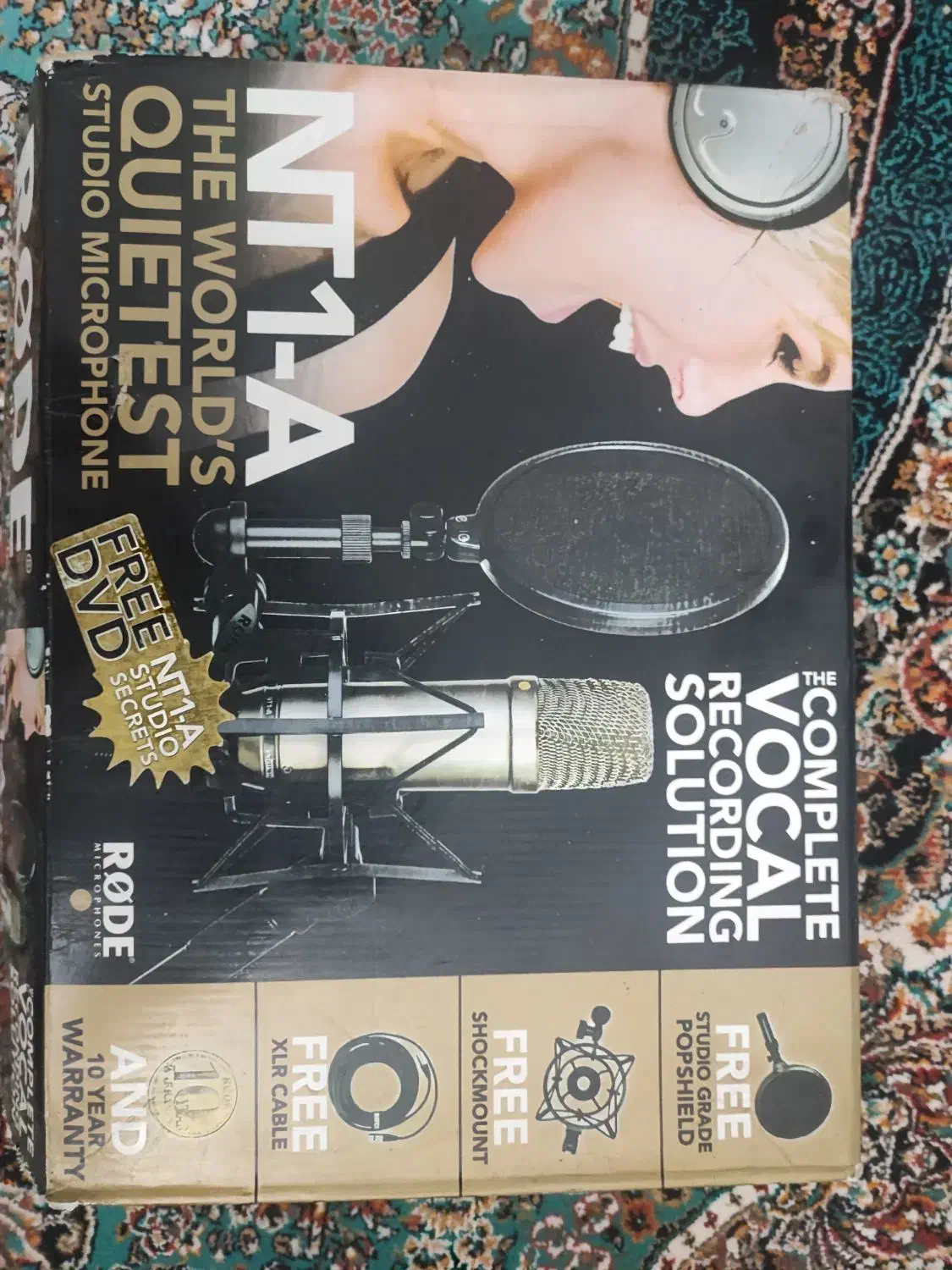 پکیج میکروفون استودیویی  RODE|آلات موسیقی|کرمان, |دیوار