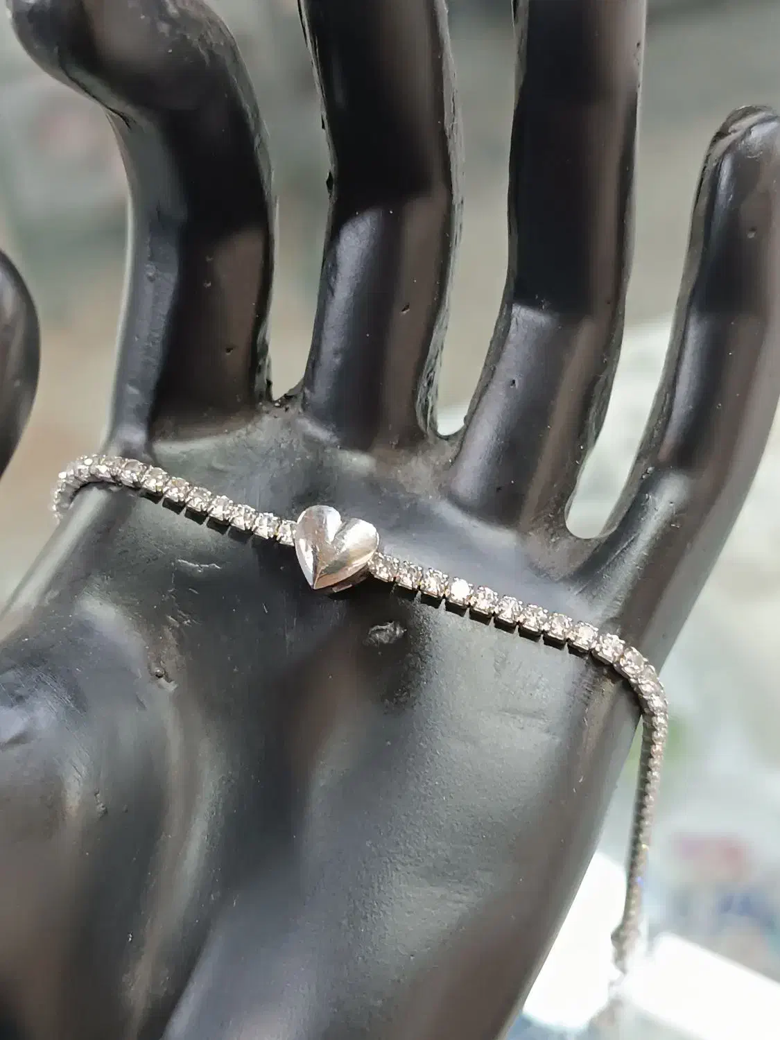 دستبند تنیسی نقره / اقساط ۳ماهه / روز زن|جواهرات|یزد, |دیوار