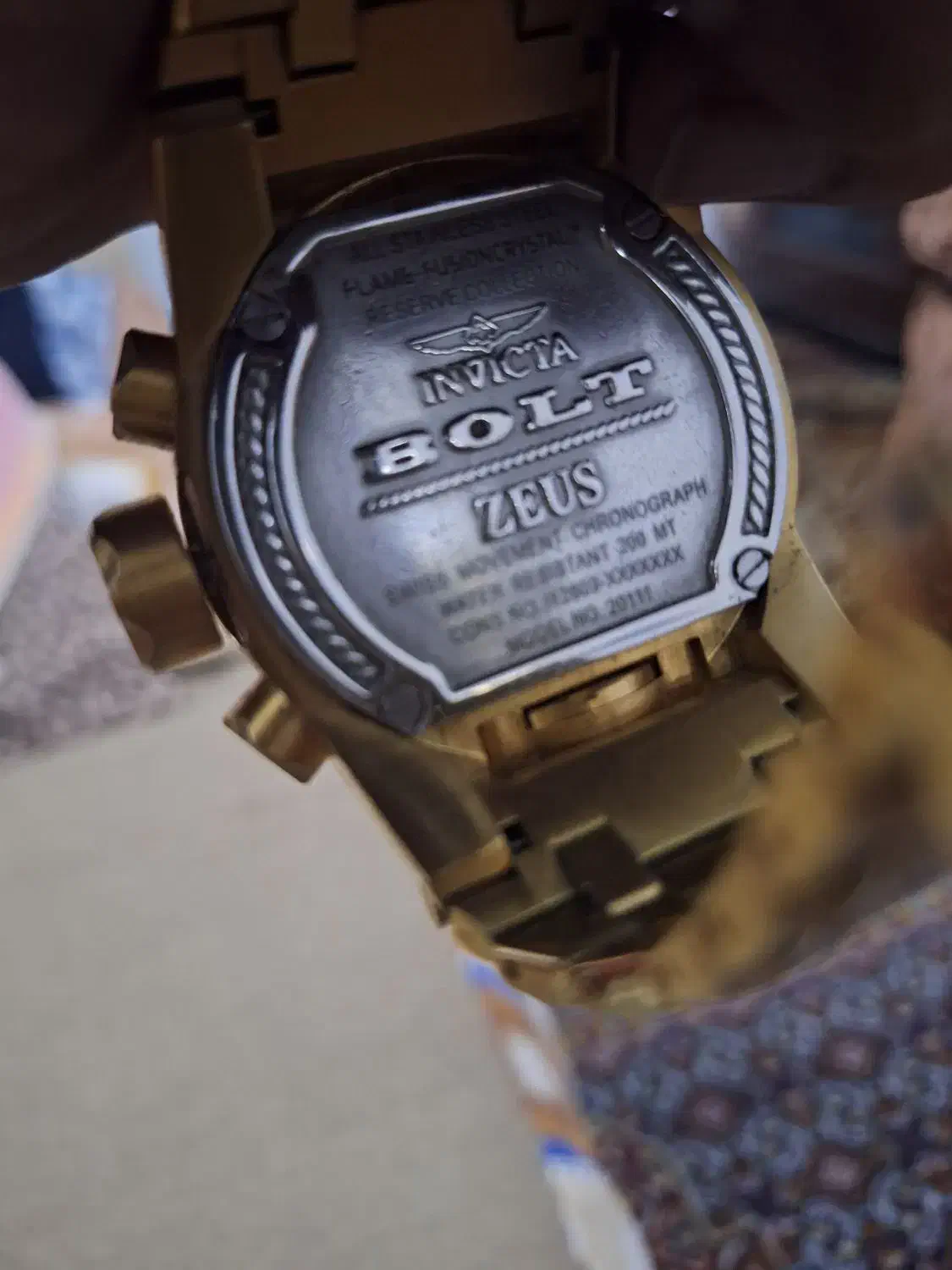 ساعت برند. اینویکتا.طلایی رنگ|ساعت|بیرجند, |دیوار