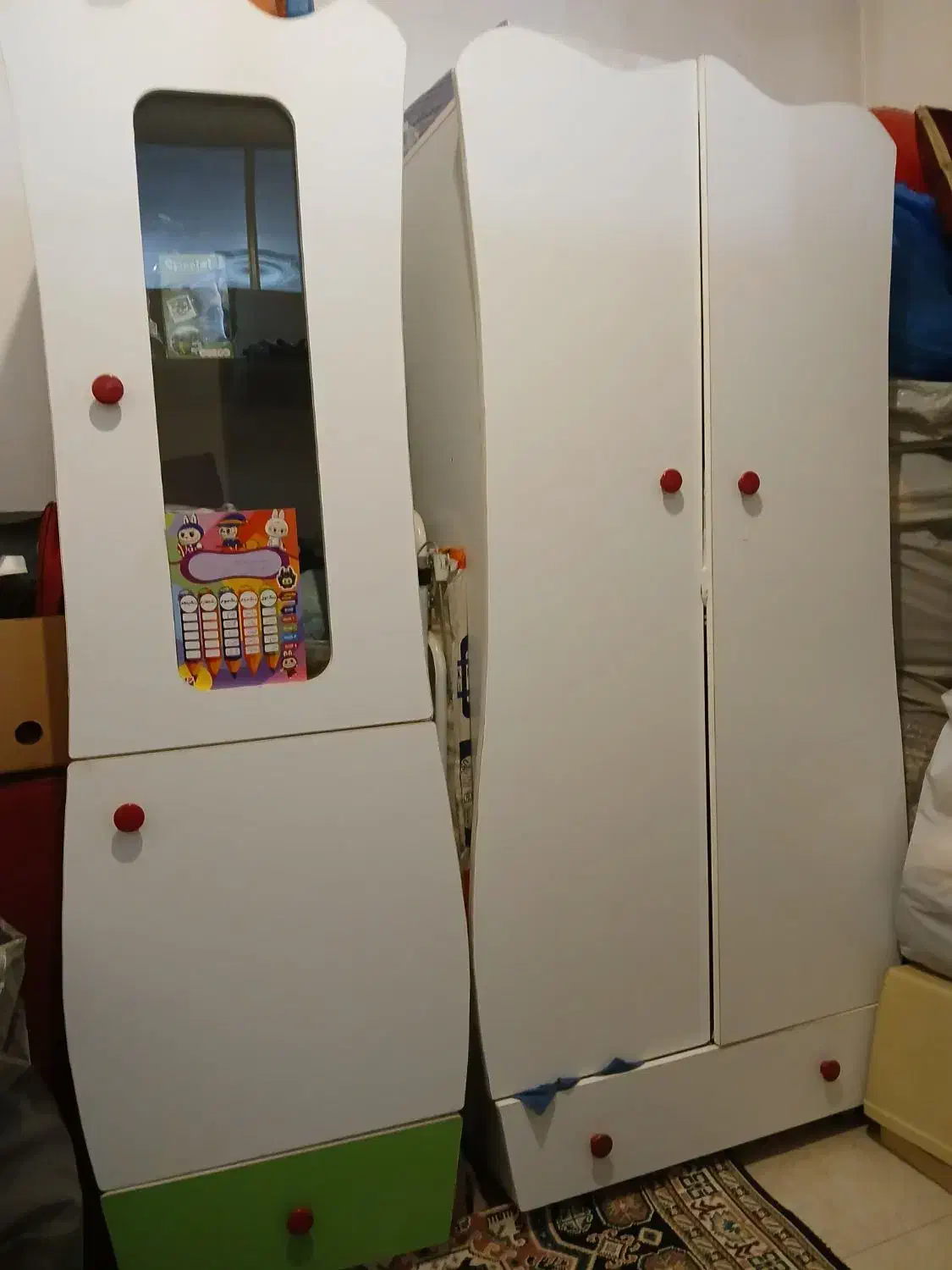 سرویس خواب وکمد|تخت و صندلی بچه|اسلامشهر, شاطره|دیوار