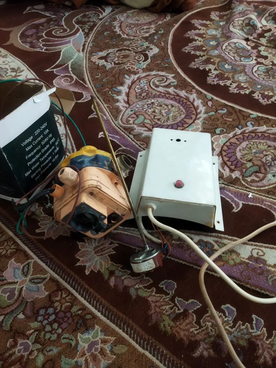 اتومات پمپ آب وترمستات آبگرمکن برقی|آبگرمکن، پکیج، شوفاژ|زابل, |دیوار