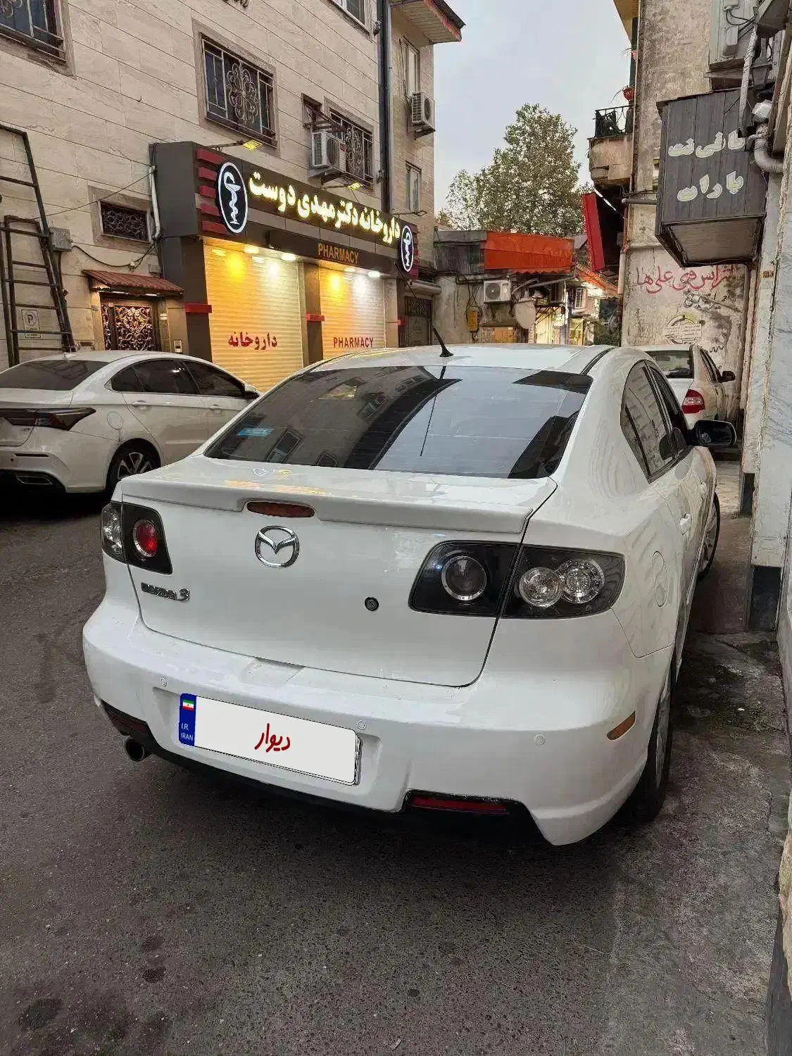 مزدا۳ تیپ۳ فول مدل۸۸ لاهیجان|خودرو سواری و وانت|لاهیجان, کاروانسرابر|دیوار