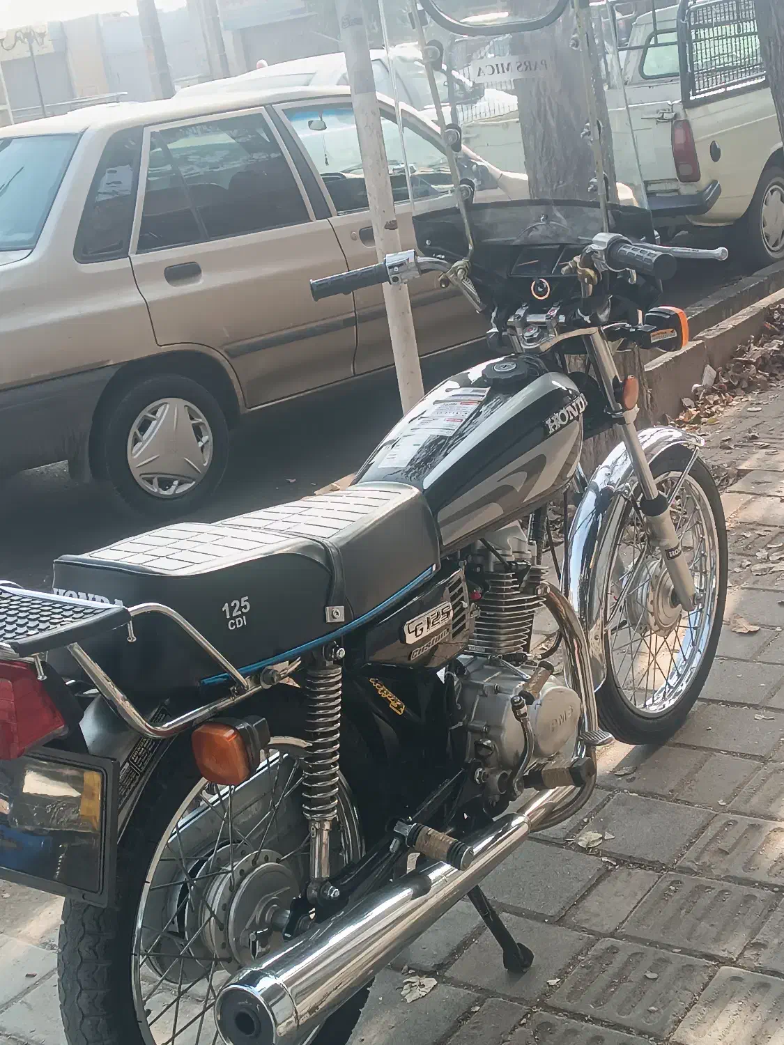 موتور هندا مزایده درحد مدل ۸۹|موتورسیکلت|تهران, افسریه شمالی|دیوار