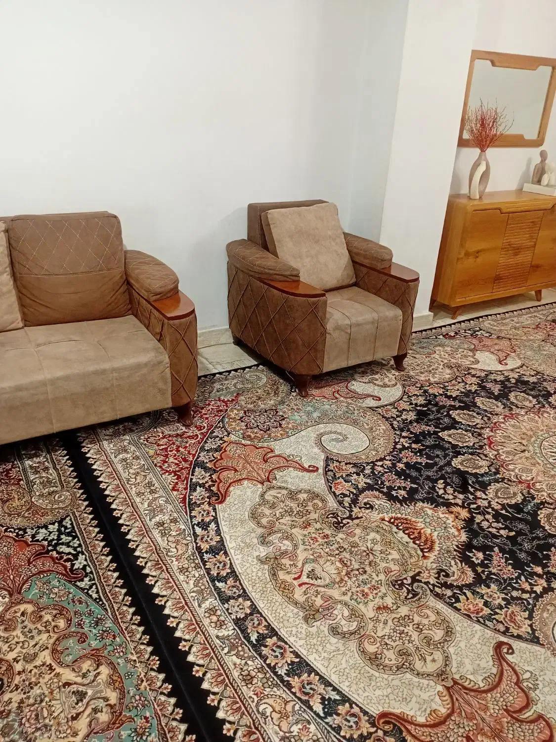 مبل هفت نفره|مبلمان خانگی و میز عسلی|قرچک, شهرک طلائیه|دیوار