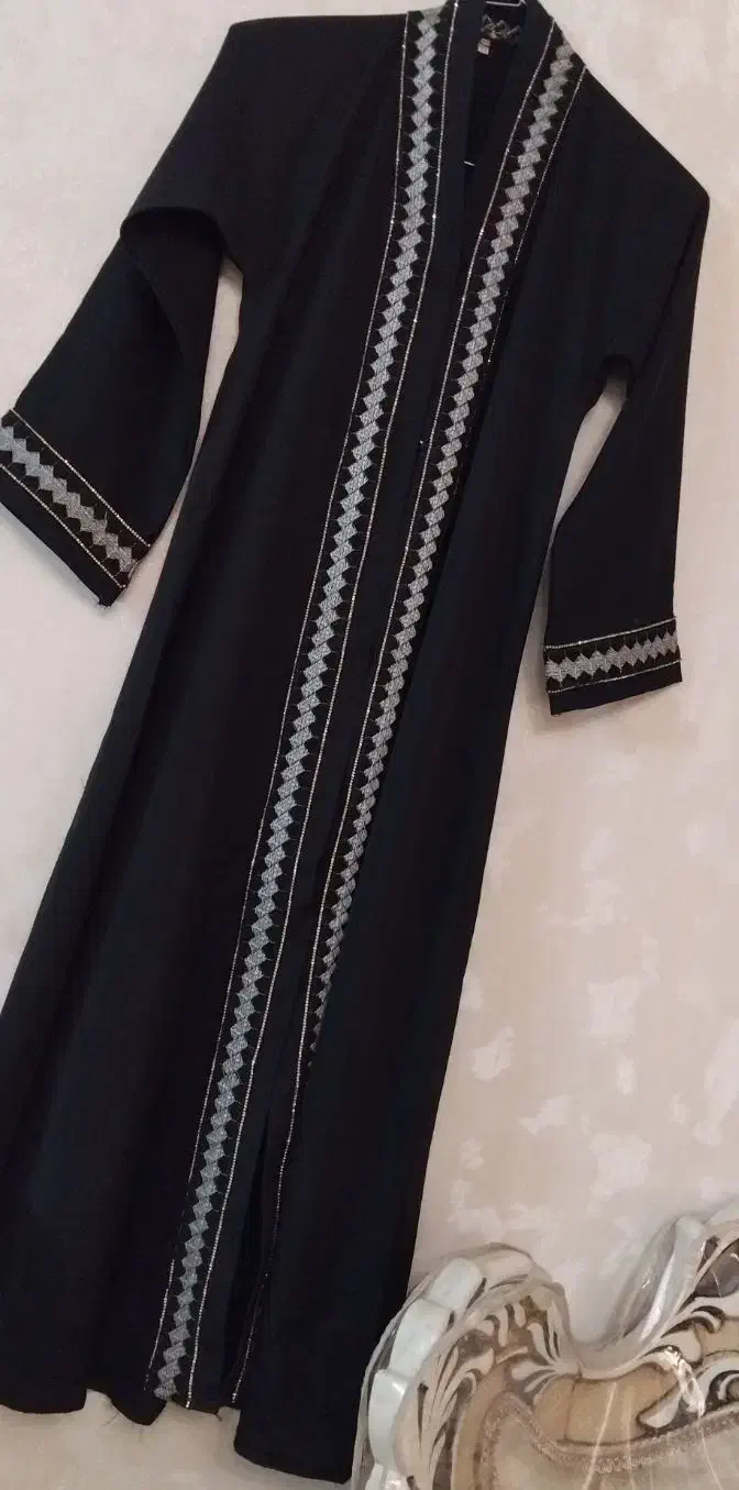عبا نوجوان مجلسی ماکسی نوار دوزی شده خارجی با شال|لباس|تهران, مولوی|دیوار