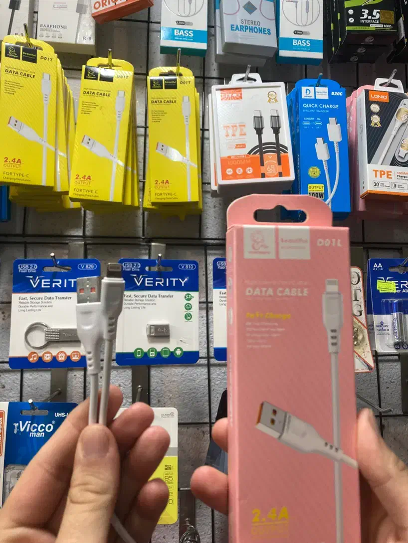 کابل شارژ|لوازم جانبی موبایل و تبلت|قم, سراجه (۱۵ خرداد)|دیوار