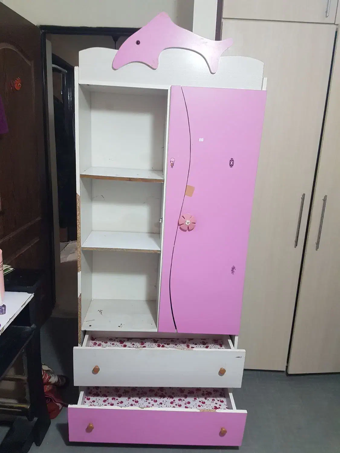 کمد و دراور و قفسه سرهم کودک و نوجوان در گلبهار|جاکفشی، کمد، دراور|گلبهار, شهر جدید گلبهار|دیوار