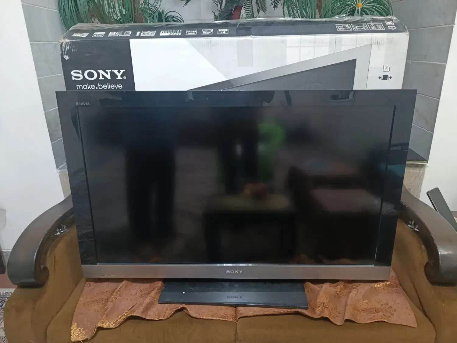 تلویزیون اصل Sony Bravia KLV 40EX500 سایز 40 اینچ|تلویزیون و پروژکتور|شیراز, نصر|دیوار