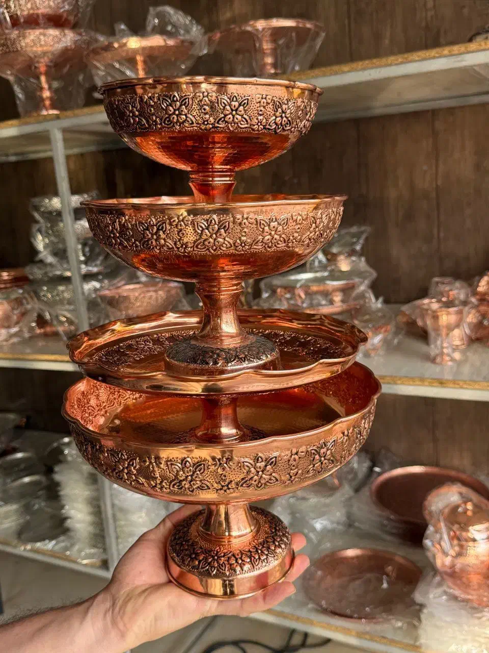 ظروف مس نانو شده|صنایع دستی و سایر لوازم تزئینی|کوهدشت, |دیوار