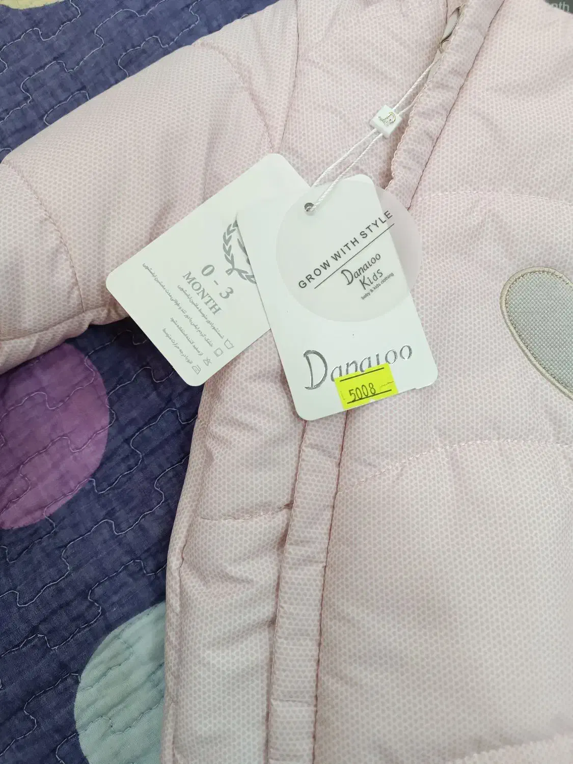 کاپشن سرهمی بچه گانه دخترانه نوزادی دانالو Danaloo|کفش و لباس بچه|برخوار, |دیوار