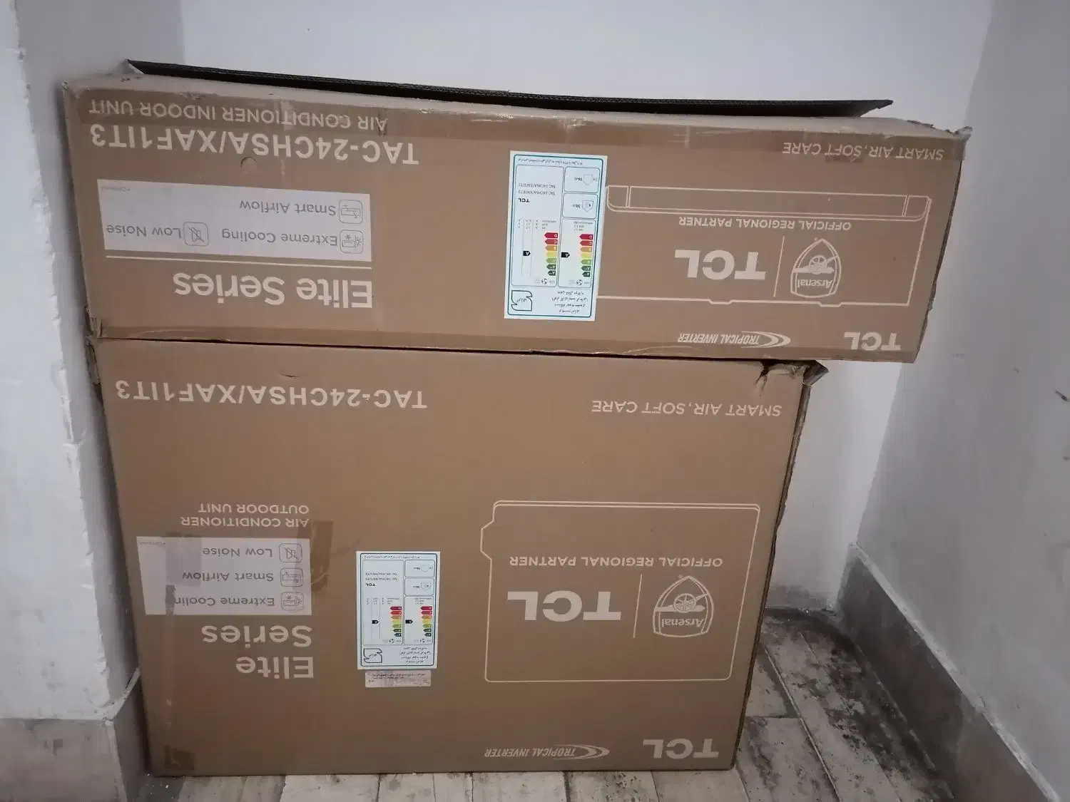 کارتن کولر گازی 24 هزار تی سی ال|کولر گازی و فن‌کوئل|پاکدشت, پاکدشت (مامازند)|دیوار