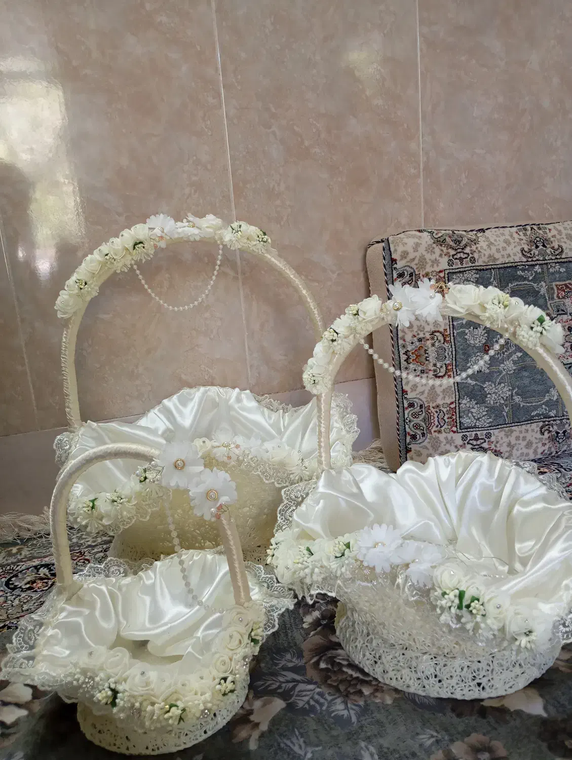 سبد عقد و بله برون|صنایع دستی و سایر لوازم تزئینی|قم, شاه سید علی|دیوار