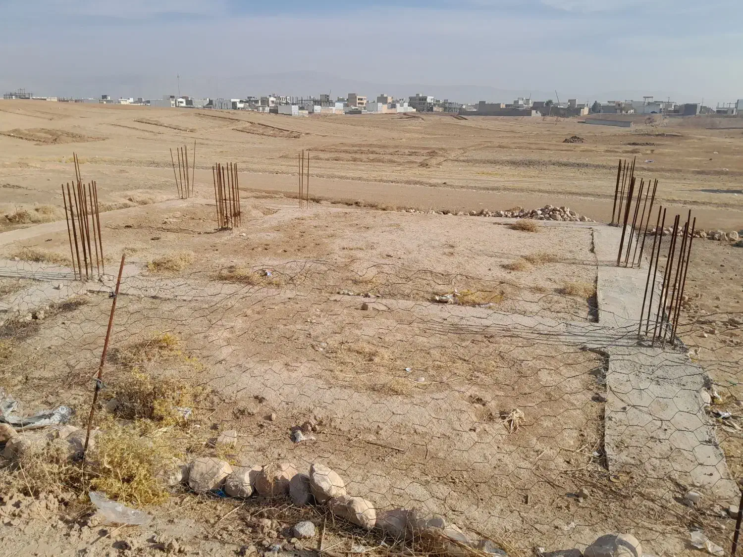 زمین ساختمانی آینده دار اماده ساخت|فروش زمین و ملک کلنگی|کوهدشت, |دیوار