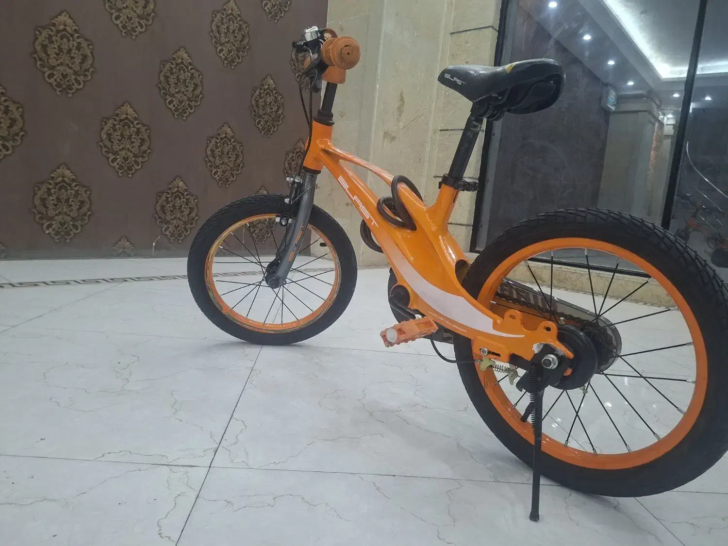 دوچرخه بچه گانه بلست سایز ۱۶ تنه منیزیم|دوچرخه، اسکیت، اسکوتر|ساوه, |دیوار