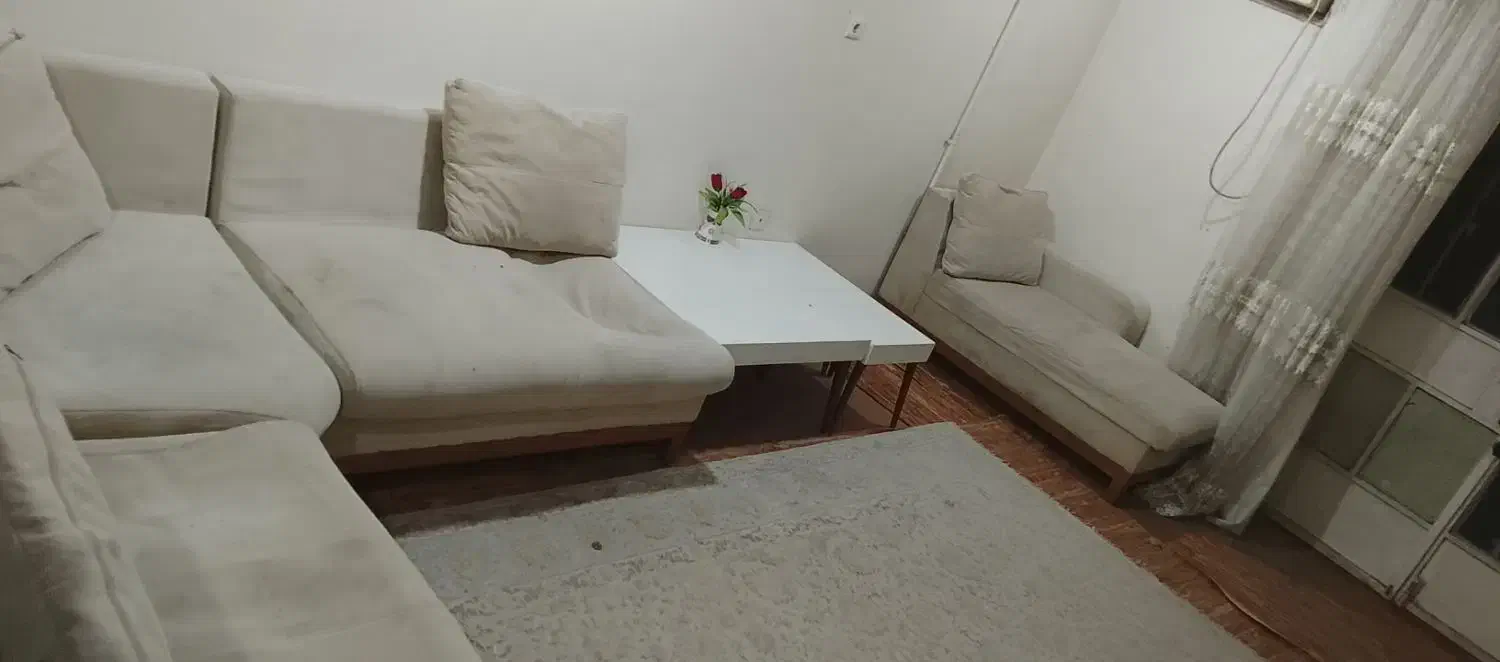 مبل ال هفت نفره|مبلمان خانگی و میز عسلی|باغ ملک, |دیوار