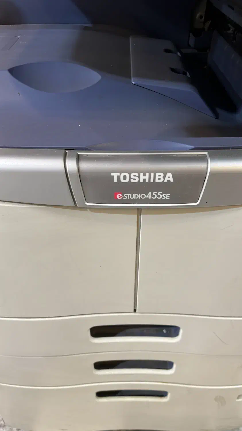 دستگاه توشیبا ۴۵۵ac|پرینتر، اسکنر، کپی، فکس|تهران, گرگان|دیوار