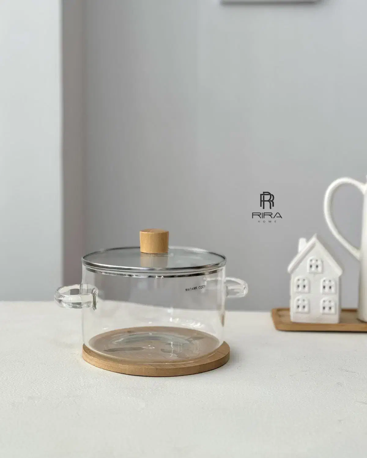 قابلمه پیرکس در بامبو روز مادر|ظروف پخت‌وپز|قم, دروازه ری|دیوار