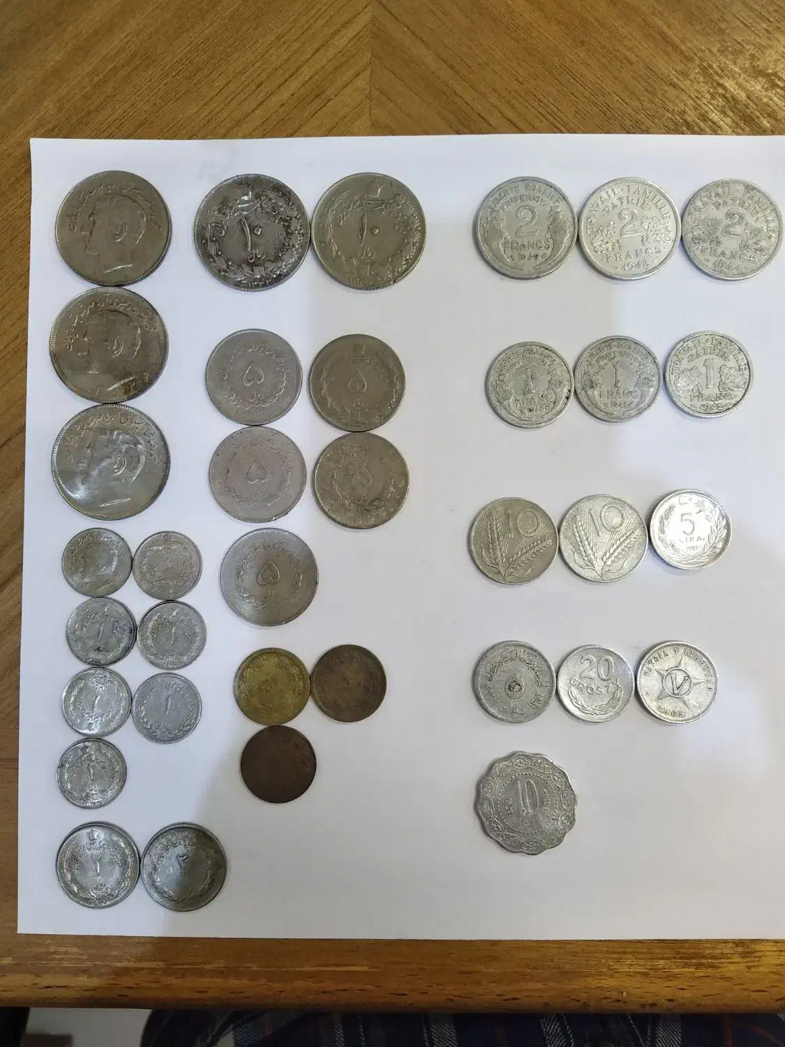 تعدادی سکه قدیمی|کلکسیون سکه، تمبر، اسکناس|تهران, فدک|دیوار