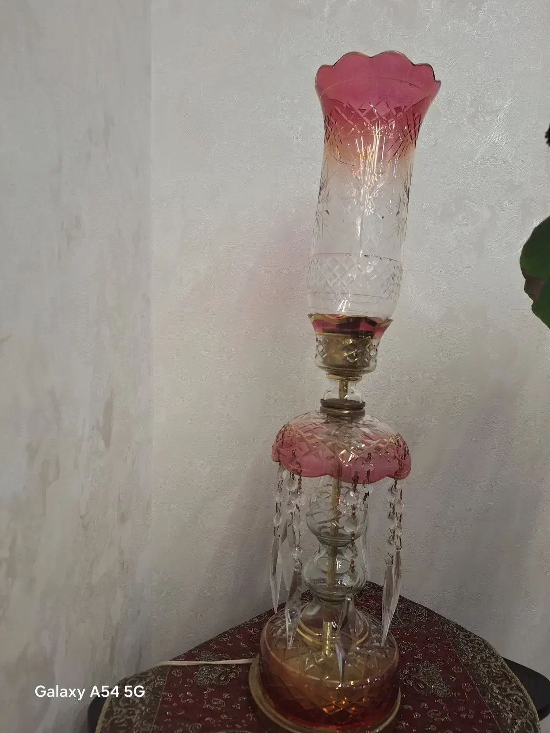 شمعدان لاله دار|لوستر و چراغ آویز|همدان, |دیوار