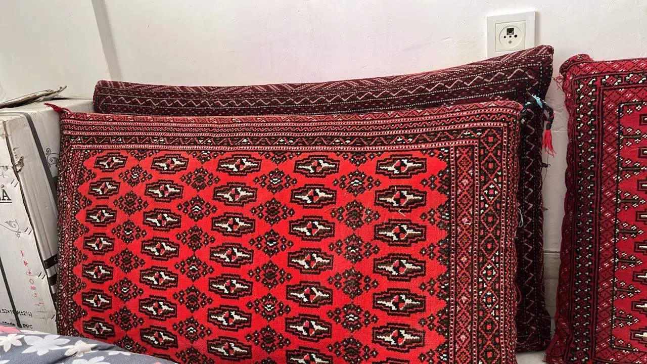 پشتی سنتی|پشتی|قزوین, |دیوار