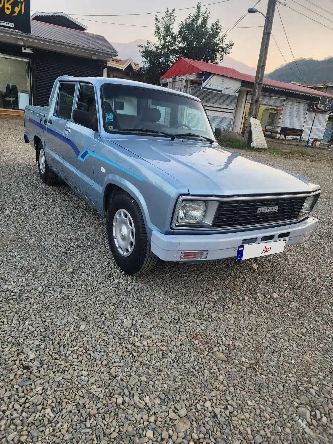 مزدا دوکابین و دوگانه کارخانه|خودرو سواری و وانت|رودسر, |دیوار