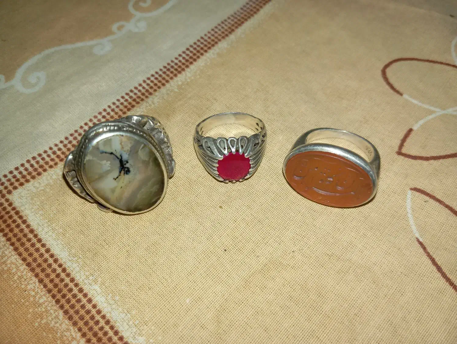 انگشتر نقره|جواهرات|همدان, |دیوار