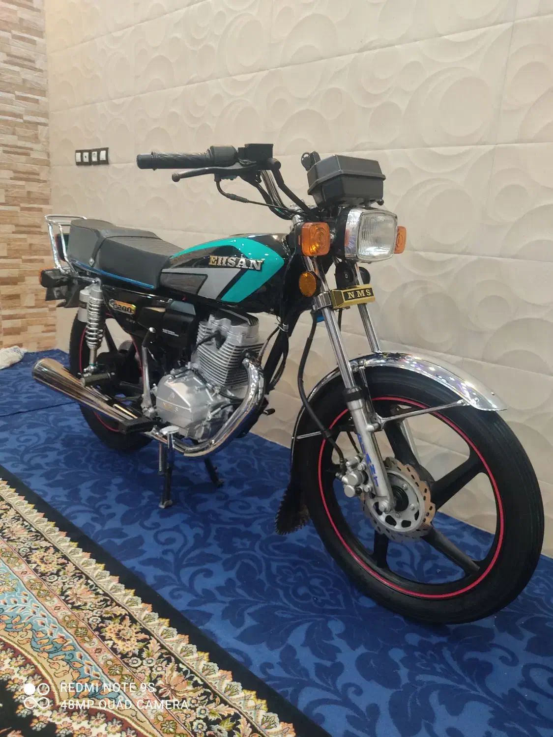 موتور 200 احسان مدل 1402 مدارک کامل درحد خشک|موتورسیکلت|کازرون, |دیوار