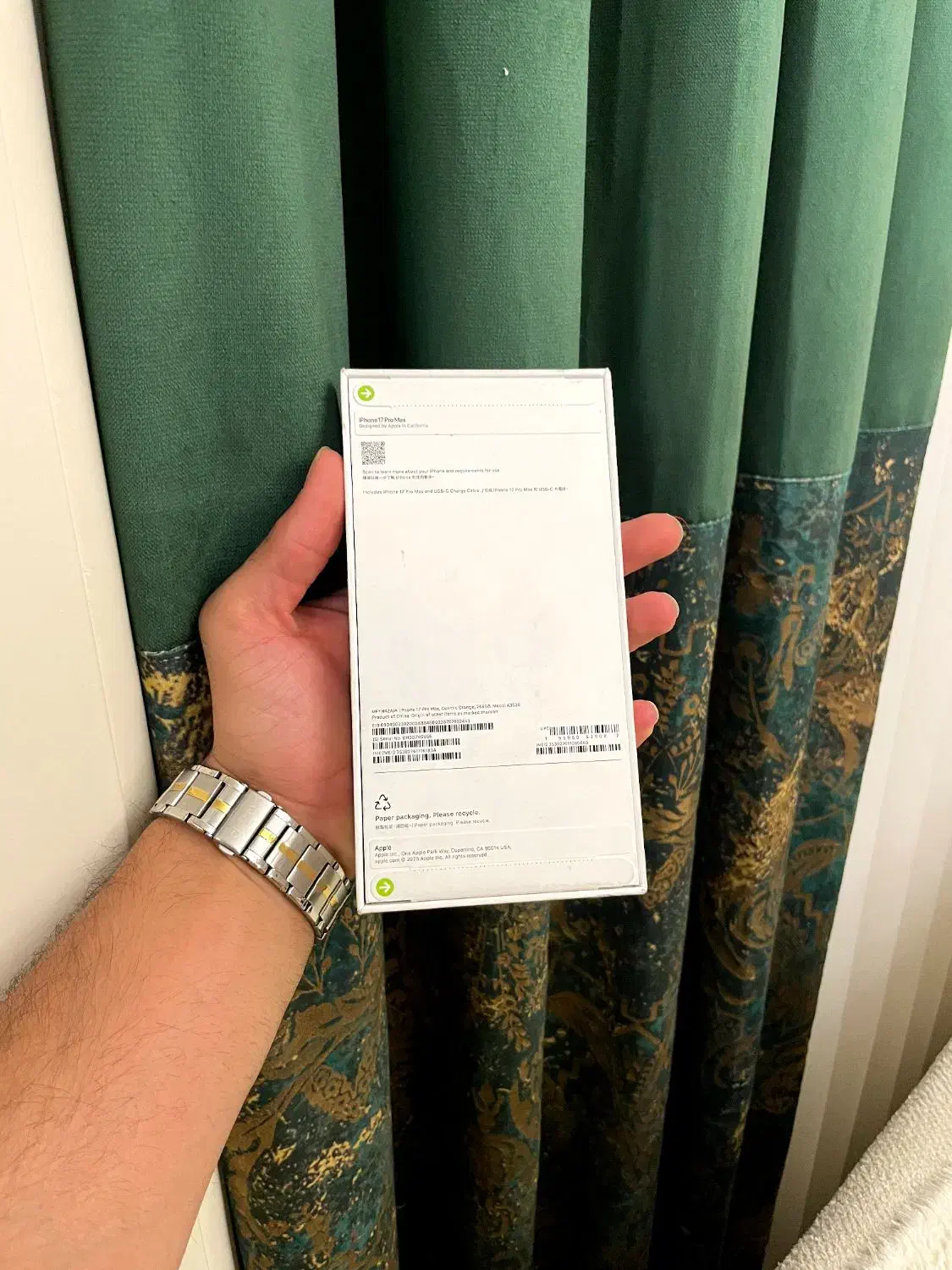 iphone 17 promax za notactive 256gb|موبایل|تبریز, |دیوار