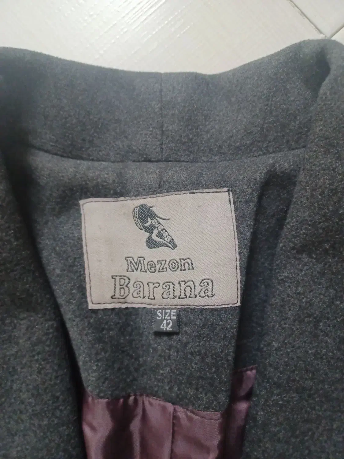 پالتو  نوک مدادی رنگ خوش کوپ مزون دوز قد ۸۵|لباس|پردیس, فاز ۴|دیوار